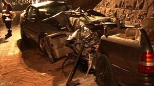 Collision frontale dans les Gorges de Court