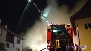 Important incendie à Courtételle