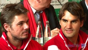 Federer et Wawrinka stars de la Coupe Davis