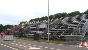 Ultimes préparatifs pour l'arrivée du Tour de France