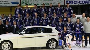 Séance photo pour le HCC