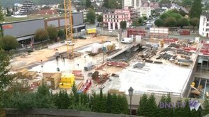 La première pierre pour l'Esplanade