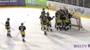 Le HC Ajoie vainqueur du HC La Chaux-de-Fonds