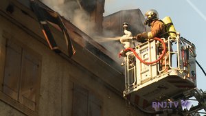 Incendie au centre-ville de Neuchâtel