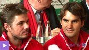 Federer et Wawrinka stars de la Coupe Davis