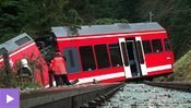 Un train des CJ déraille entre Tavannes et Tramelan