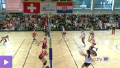 L'équipe de Suisse de volleyball féminin s'incline face à la Croatie